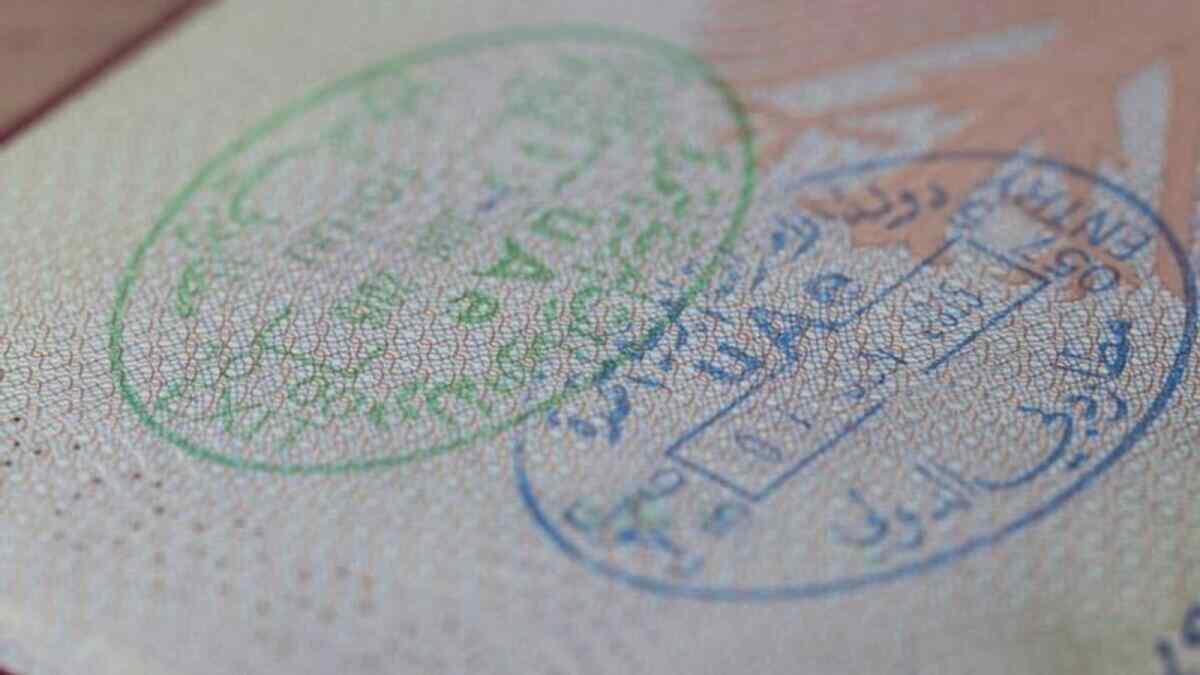 dubai visa stamping